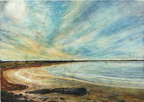 Second Beach (Oil painting)