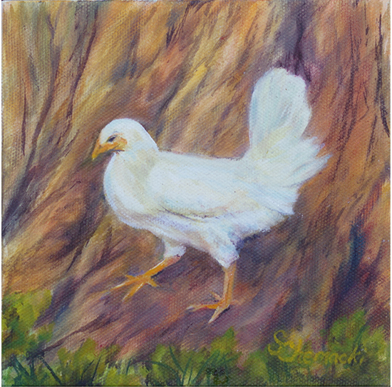 Chicken Tender (Oil painting)